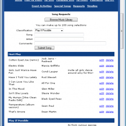Online Playlist Builder