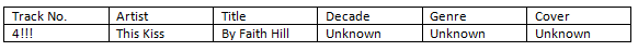 Tagging Media: File Mask Example 2 Table